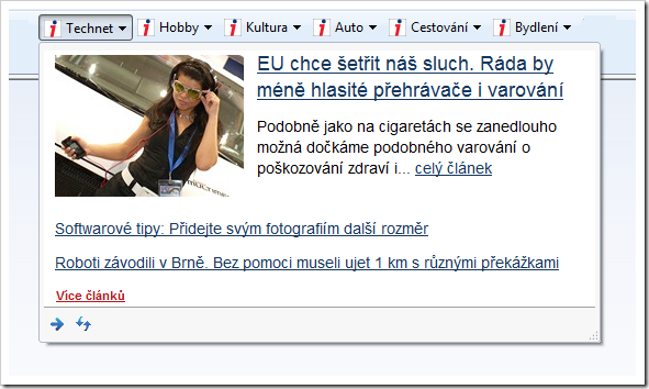 Oblast Web Slice “Technet”