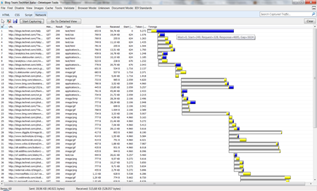 Network Trace IE9