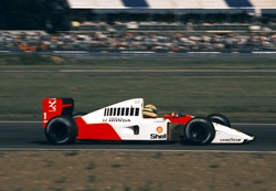 Senna at Silverstone