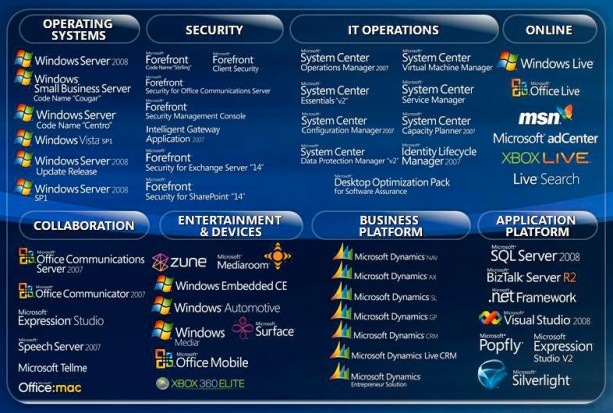 Microsoft FY08 Roadmap