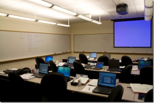 MCM Empty classroom...