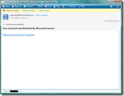 Your Account was Blocked by Microsoft secure