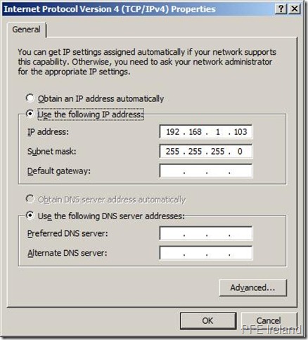 VM NIC1 - IP Addr