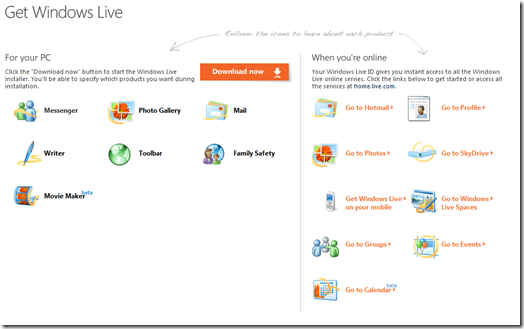 Get Windows Live