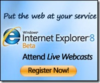 Internet Explorer 8 Webcasts