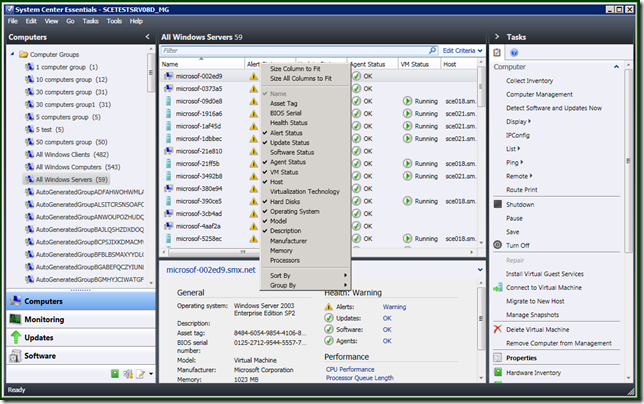 Tip 5 - Show Hide Columns