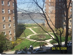 The Hudson River, from George & Margalit's window