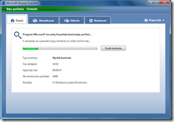 Microsoft Security Essentials – osvedcená antivirová ochrana
