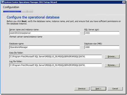 4 scom select sql server